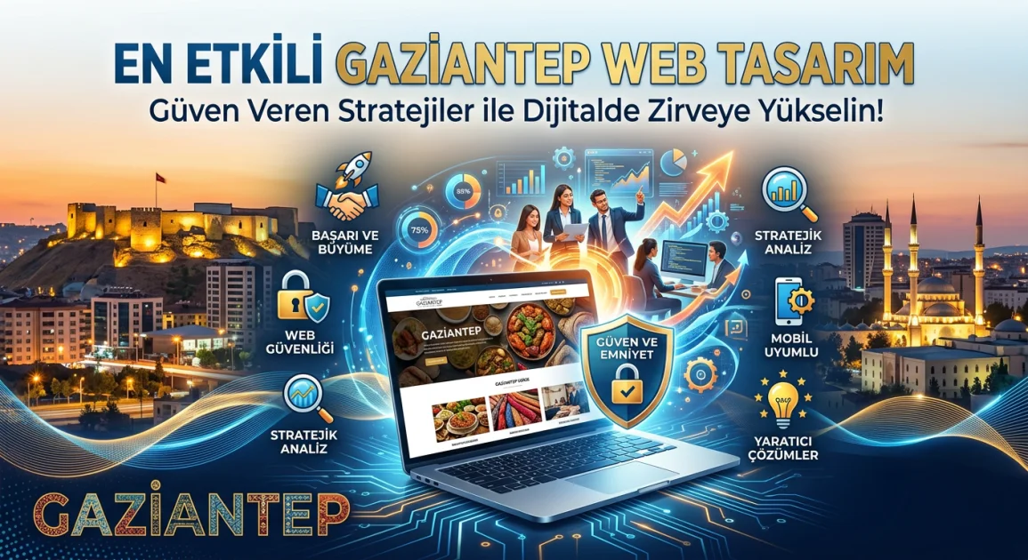 En Etkili Gaziantep Web Tasarım ve Güven Veren Stratejiler
